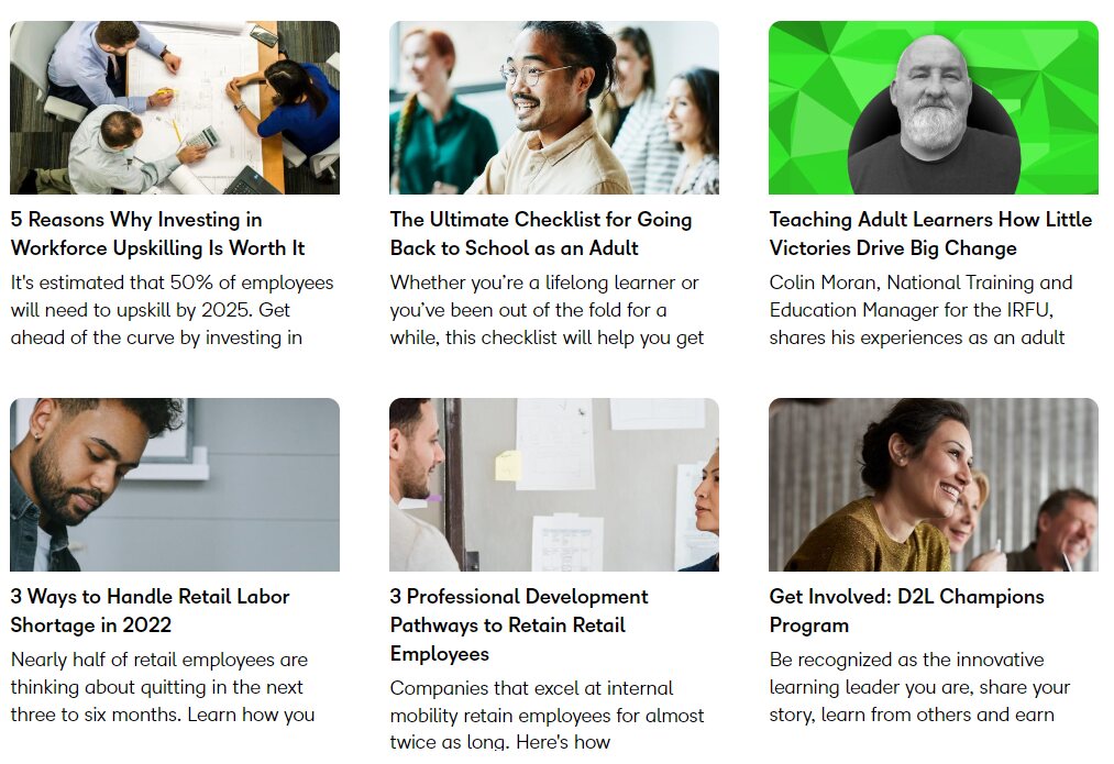 D2L Corporate latest news and cases