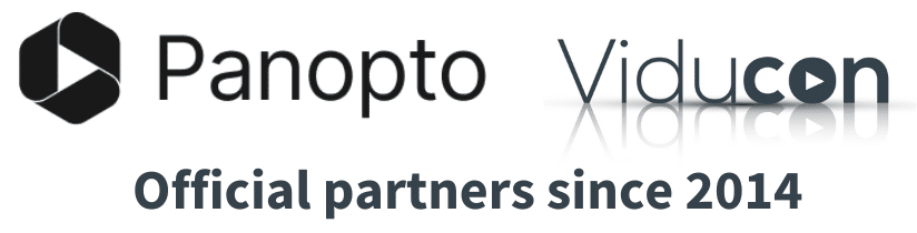 Official partners since 2014 – Viducon and Panopto