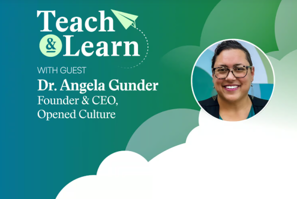 Teach and Learn D2L with guest Dr. Angela Gunder 1