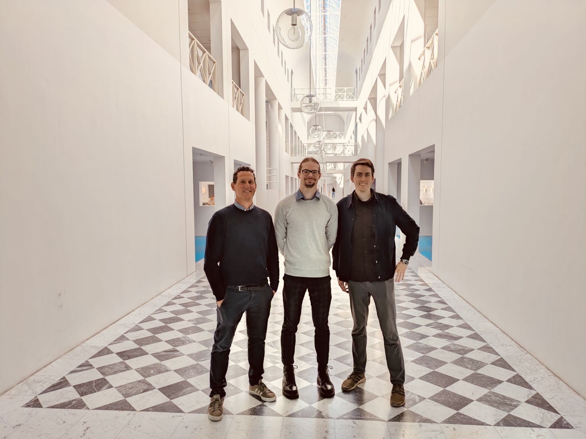 Viducon's Panopto experts Yaron Schwartz, Mads Wivel-Snejbjerg and Christian Juul Jensen