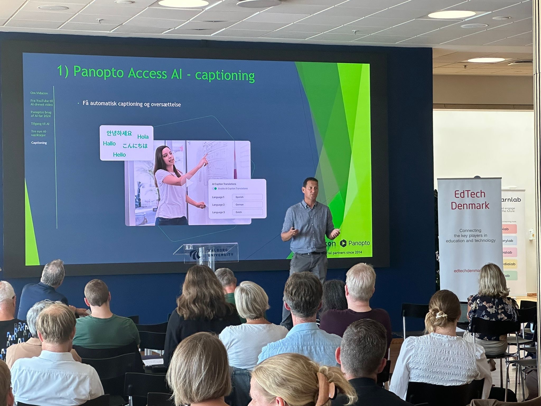 Viducon CEO Yaron Schwartz presents Access AI