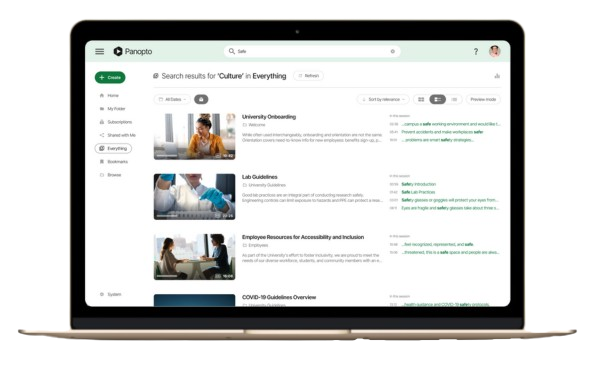 Panopto platform