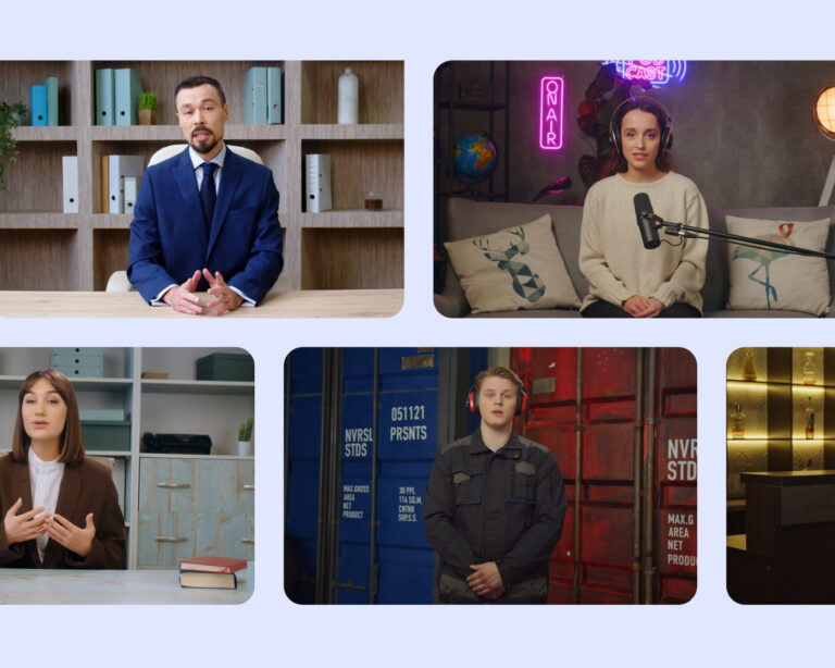 Panopto AI Video Studio avatars and voiceover